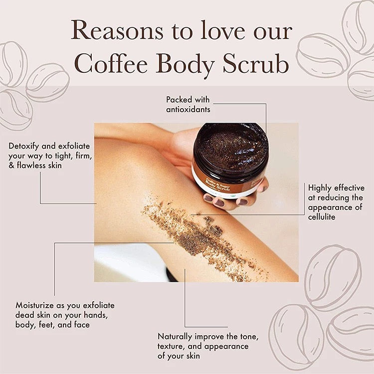 coffee & sugar body scrub